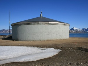 Old satelite tracking station