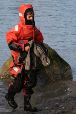 Aankomst op het eiland