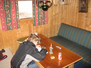 Een berichtje in het gastenboek