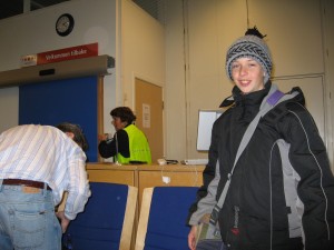 Departure from Lonyearbyen