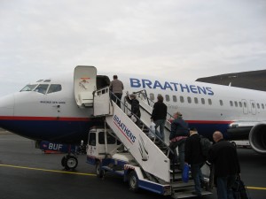 Dagelijkse vluchten naar het vasteland